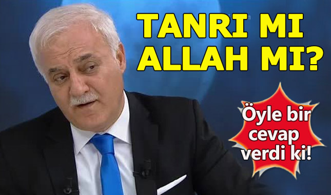 Nihat Hatipoğlu cevapladı:Tanrı mı, Allah mı?