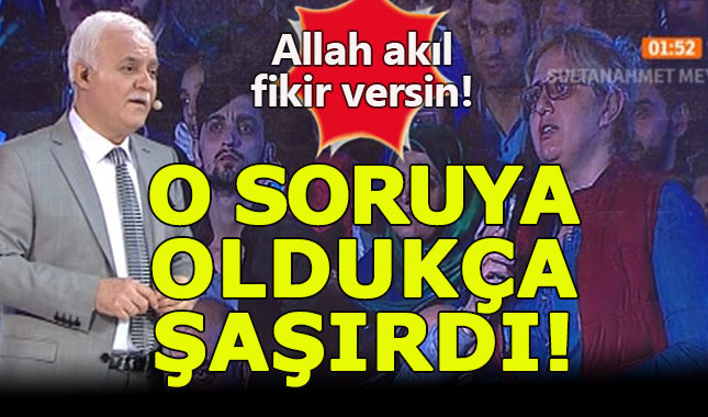 Nihat Hatipoğlu'na babasıyla ilgi soru sordu herkesi şok etti!