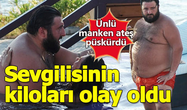 Nilay Dorsa sevgilisinin kilolarıyla dalga geçenlere ateş püskürdü