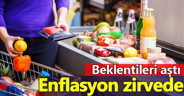 Nisan ayı enflasyon rakamları açıklandı