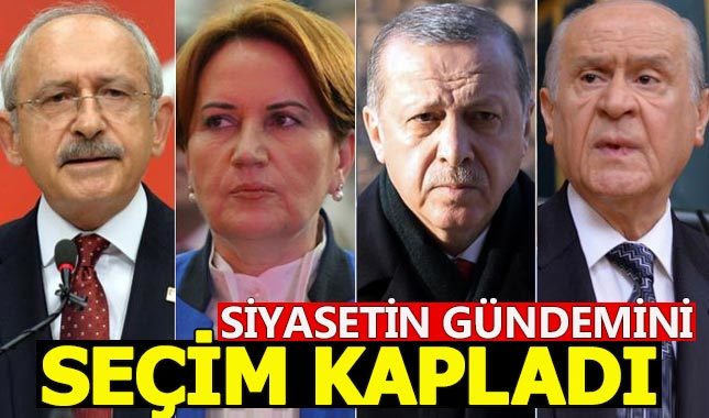 Nisan ayında siyasetin gündemini seçim kapladı
