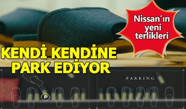 Nissan kendini otomatik park eden terlik üretti
