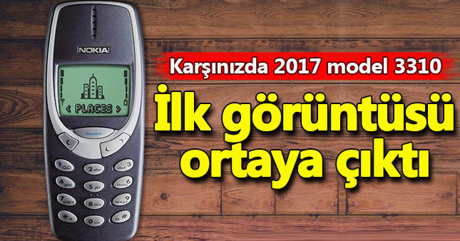 Nokia 3310 ilk görüntüsü sızdırıldı! İşte Nokia 3310 yeni hali