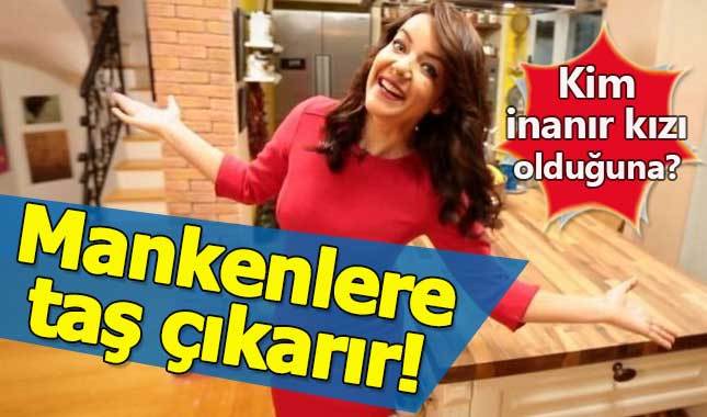 Nursel Ergin'in boyu kadar kızı varmış!