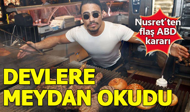 Nusret ABD'de hamgurger zinciri açıyor