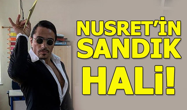 Nusret sandığa da tuz döktü