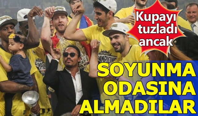Nusret'i soyunma odasına sokmadılar!