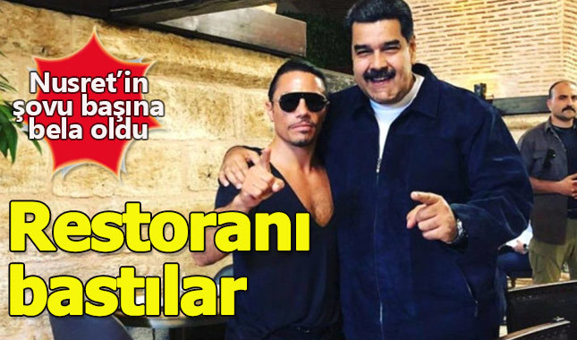 Nusret'in Miami'deki restoranını bastılar