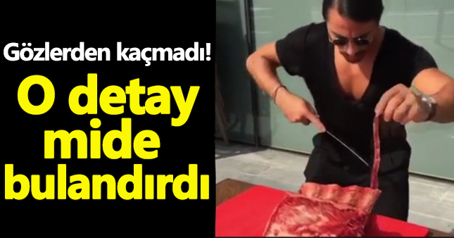 Nusret'in son videosundaki detay gözlerden kaçmadı!