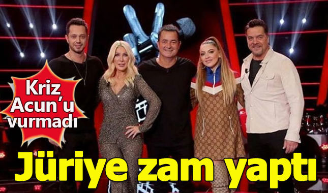 O Ses Türkiye jürisine dudak uçuklatan ücret!