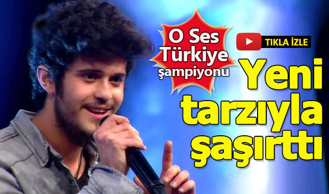 O Ses Türkiye şampiyonu yeni imajıyla şaşırttı - Emre Sertkaya kimdir kaç yaşında nereli?
