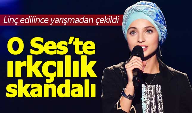 O Ses'te ırkçılık skandalı! Yarışmadan çekildi