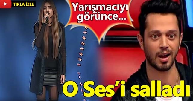 O Ses yarışmacısı Gamze Durgun ekrana kilitledi