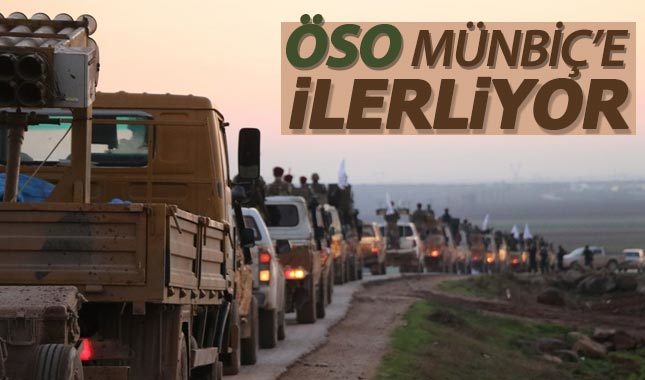 ÖSO, Münbiç'e ilerliyor