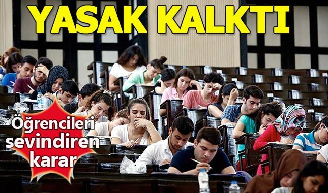 ÖSYM'den müjde! O yasak kalktı