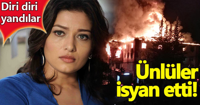 Öğrenci yurdundaki faciaya ünlü isimlerden tepkiler