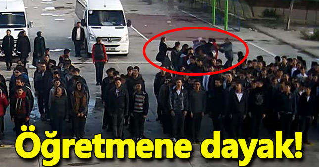 Öğrencilerden öğretmene meydan dayağı!