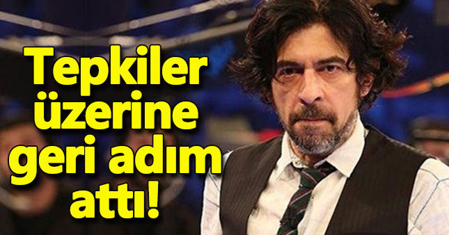 Okan Bayülgen geri adım attı
