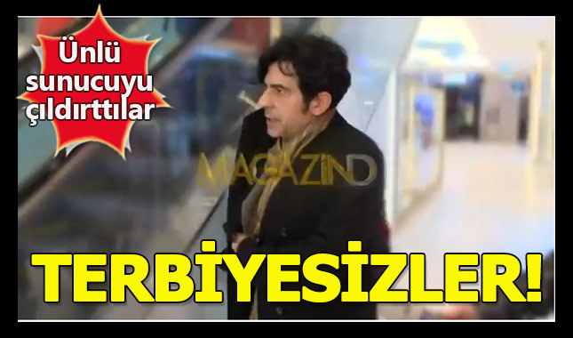 Okan Bayülgen magazincileri görünce çileden çıktı