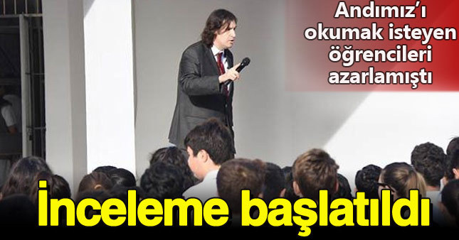 Son Dakika Haberleri: Okul müdürüne