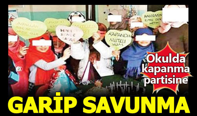 Okulda kapanma partisine okul yetkililerinden garip savunma - Şanlıurfa Haberleri