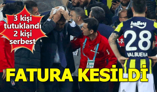 Olaylı derbinin faturası kesildi