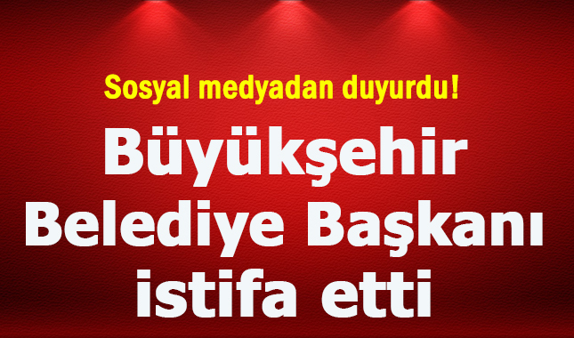 Ordu Büyükşehir Belediye Başkanı Enver Yılmaz istifa etti