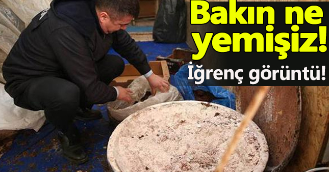 Organik diye satılıyordu! İğrenç görüntü