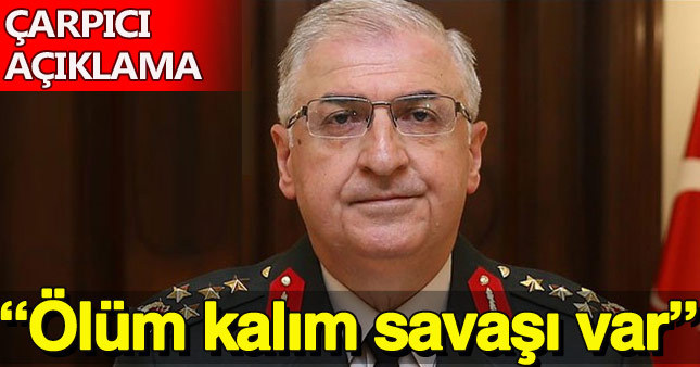 Orgeneral Yaşar Güler'den terörle mücadele açıklaması