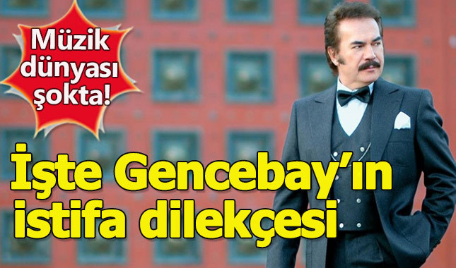 Orhan Gencebay istifa etti, istifası sızdırıldı