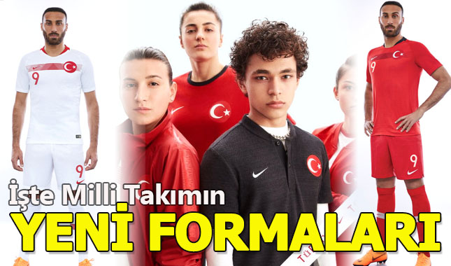 Örümcek Ağı Formalar Tarih Oldu! İşte Milli Takımın Yeni Forması