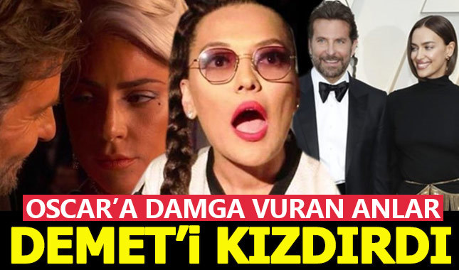 Oscar'a damga vuran anlar Demet Akalın'ı kızdırdı