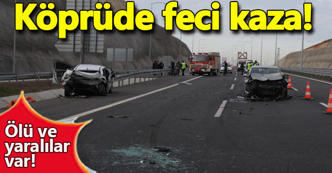 Osman Gazi Köprüsü’nde zincirleme trafik kazası