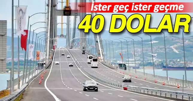 Osmangazi Köprüsü'nde geçiş muamması