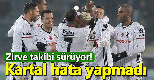 Osmanlıspor 0-2 Beşiktaş (Maç Özeti)