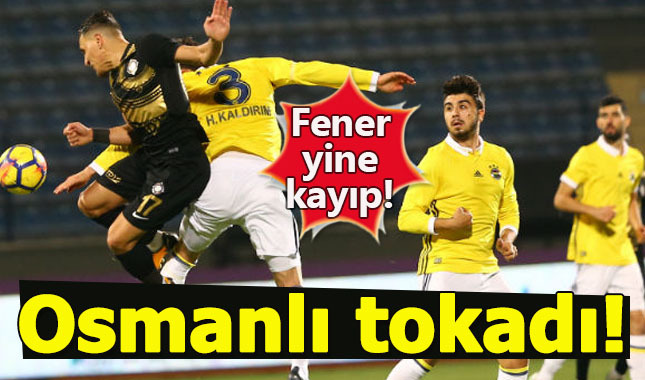 Osmanlıspor 1-1 Fenerbahçe maçın özeti ve golleri