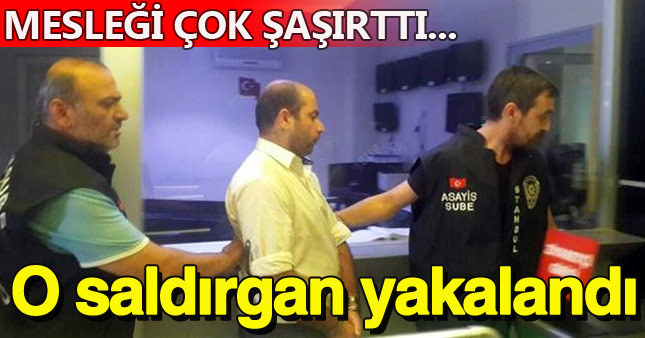 Otobüste şort giyen kıza tekme atan saldırgan yakalandı