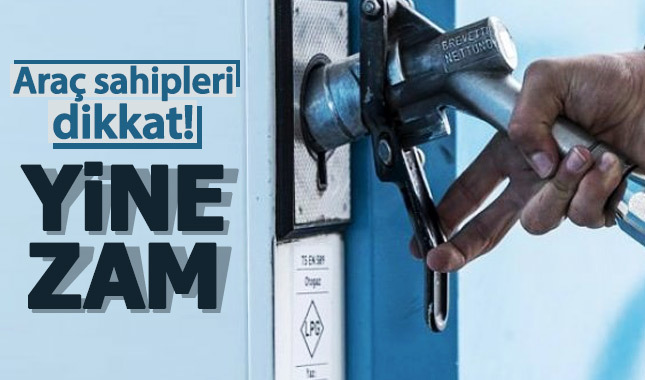 Otogaz fiyatlarına zam yapıldı