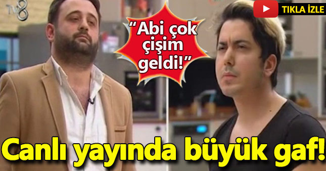 Öykü Serter'i zor durumda bırakan gaf!