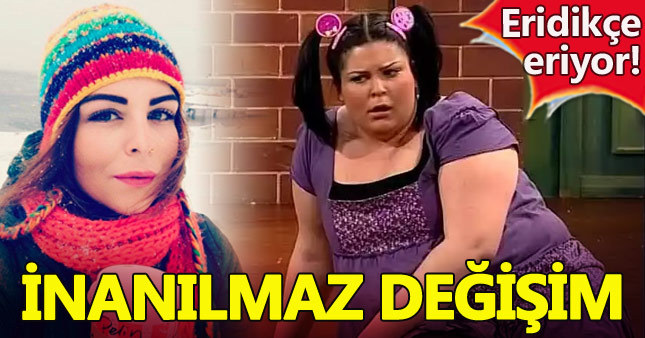 Oyuncu Pelin Öztekin'in inanılmaz değişimi