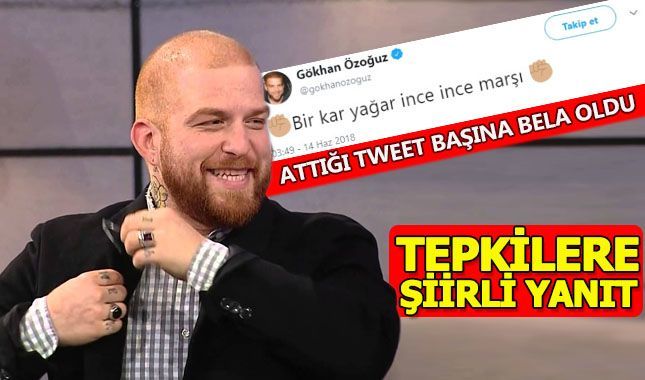 Oyunu attığı tweet ile belli eden Gökhan'a tepki yağdı!