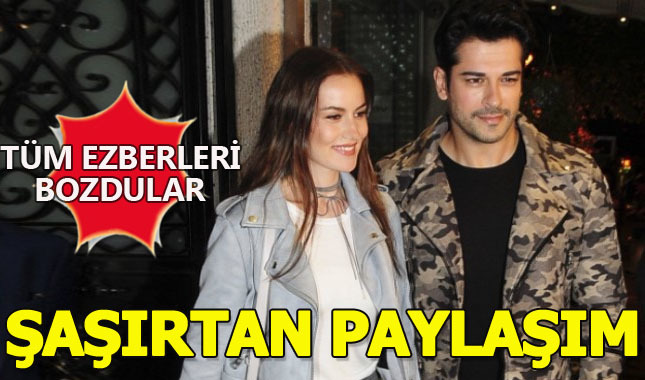 Özçivit çiftinden ezber bozan paylaşım!