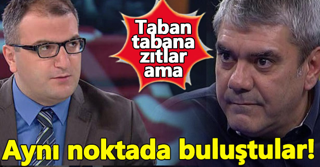 Özdil ve Küçük aynı noktada buluştu!
