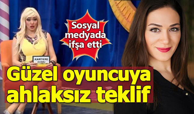 Özge Borak'a ahlaksız teklif (Özge Borak kimdir kaç yaşında nerelidir?)