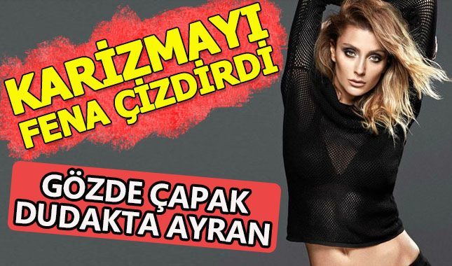 Özge Ulusoy karizmayı çizdirdi
