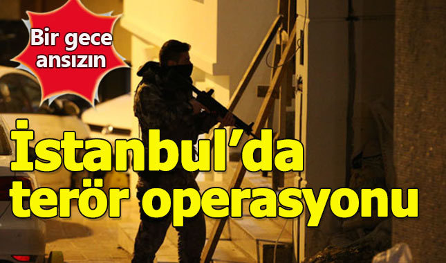 PKK yandaşlarına gece baskını