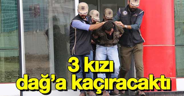 PKK'lı terörist 3 kızı dağa kaçırırken yakalandı
