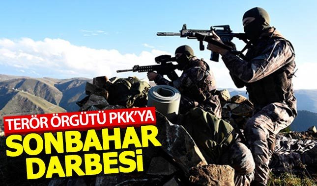 PKK'ya sonbahar darbesi: 515 terörist etkisiz hale getirildi