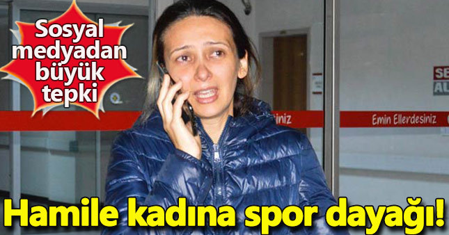 Parkta spor yapan hamile kadına tekme ve yumruklu saldırı