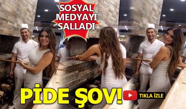 Paylaştığı Pide videosu olay oldu
